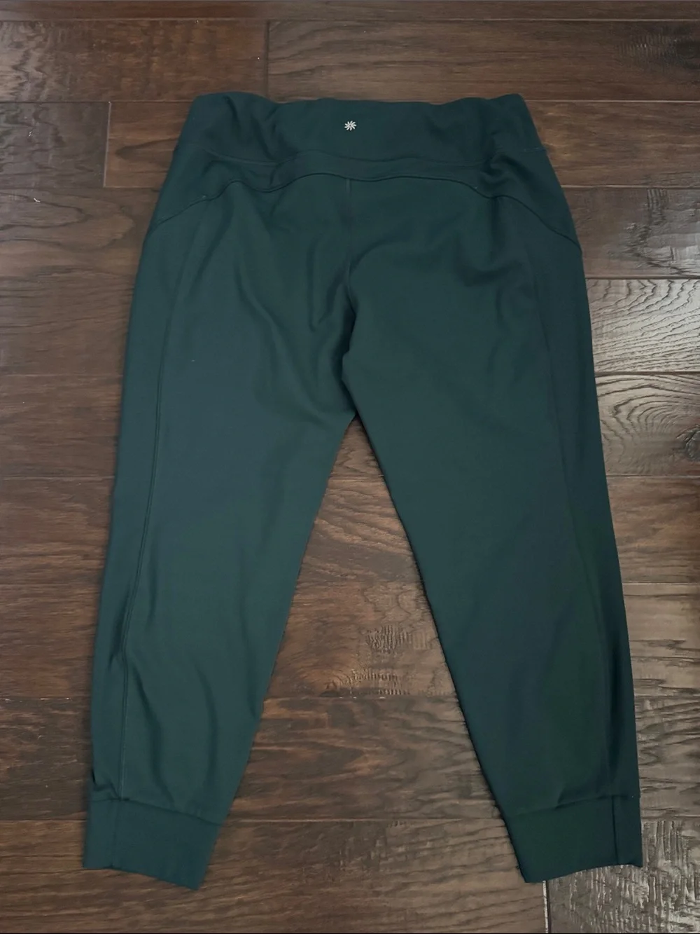 Athleta Rainer Emerald Green High-Rise Track Joggers
